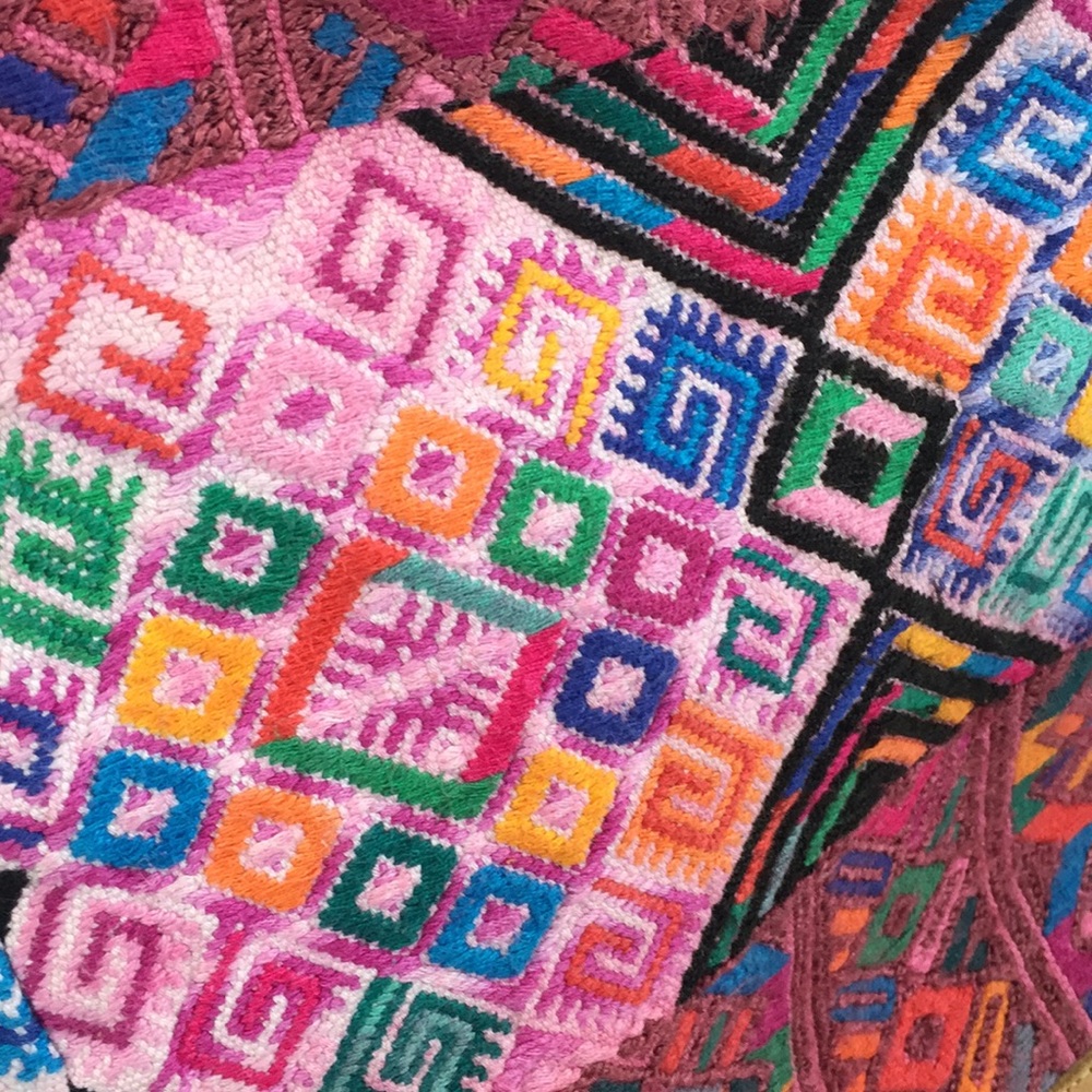 G+D huipil textile overnight bag NOT nena and co - Picture 4 of 5